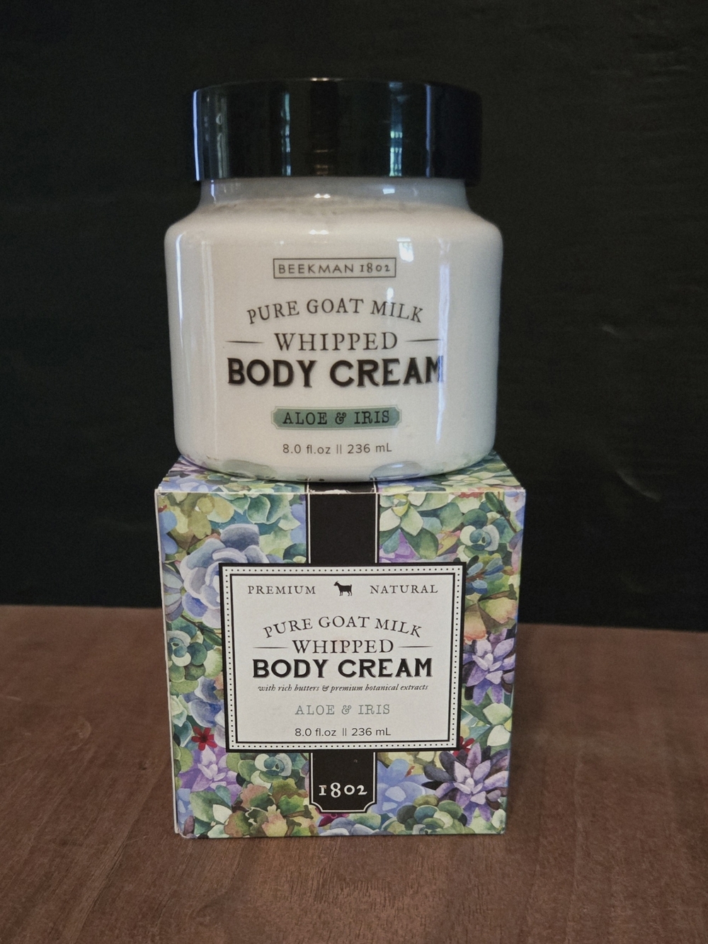 Beekman 1802 Aloe & Iris Pure Goat Milk Whipped Body Cream 8oz